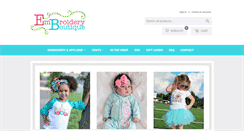 Desktop Screenshot of embroidery-boutique.com