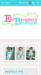 Mobile Screenshot of embroidery-boutique.com